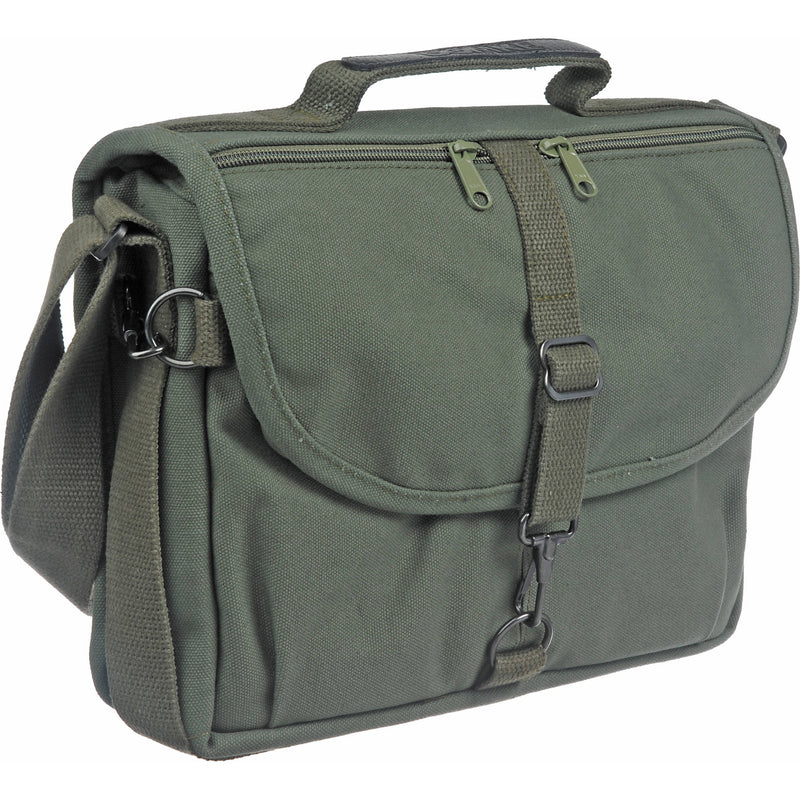 Domke F-802 Reporter's Satchel Shoulder Bag (Olive Drab)