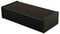 HAMMOND 1455N2202BK IP54 1455 Series Black Extruded Aluminium Instrument Enclosure - 220x103x53mm