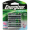 Energizer AA NiMH Rechargeable Batteries (2300mAh, 4 Pack)