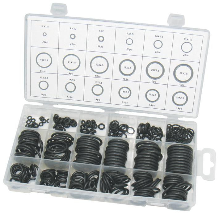 DURATOOL D01888 279 Piece O-ring Kit in 18 Popular Sizes