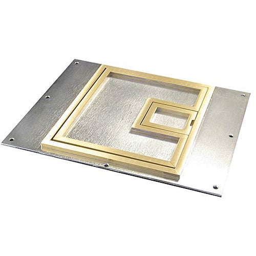 FSR FL-540P-BSQ-C 1/4" Square Brass Flange (Lift off door)