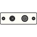 FSR IPS-AV922S-WHT IPS Audio/Video Insert (White)