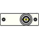 FSR IPS-V110S-WHT BNC to BNC Bulkhead Insert Plate (White)