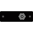 FSR IPS-V211S-BLK RCA (YEL) to RCA Bulkhead Insert Plate (Black)