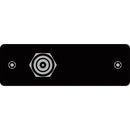 FSR IPS-V911S-BLK F-Connector to Bulkhead Insert Plate (Black)