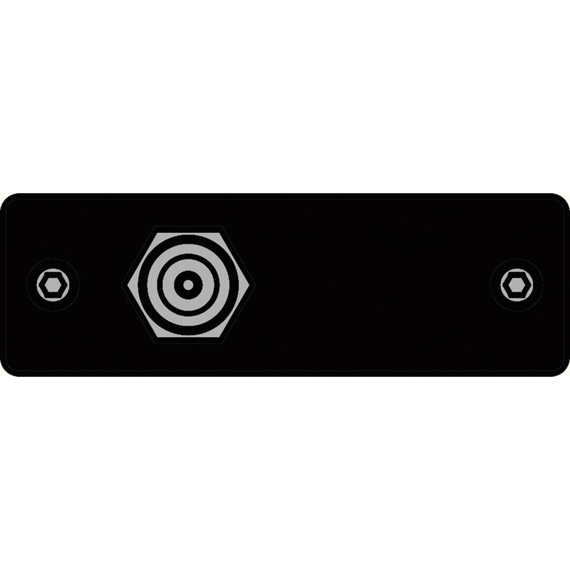 FSR IPS-V911S-BLK F-Connector to Bulkhead Insert Plate (Black)