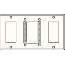FSR IPS-WP4Q-WHT 4 Gang Wall Plate (White)