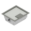 FSR RFL4.5-Q2G-CLY Carpet Trim Cover- Single Door- 4.69" Deep Floor Box (Clay)