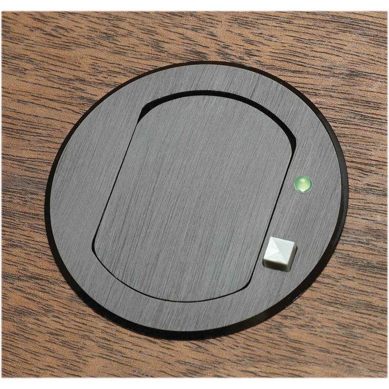 FSR T3-MJ-1B-BLK Table Top Microphone Insert (Black Cover) (1-Button/1-LED)