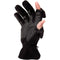 Freehands Women's Unlined Fleece Gloves (Large, Black)