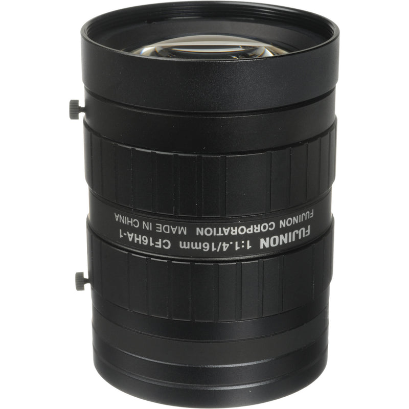 Fujinon CF16HA-1 1" 16mm Industrial Manual Lens for C-Mount Machine Vision Cameras