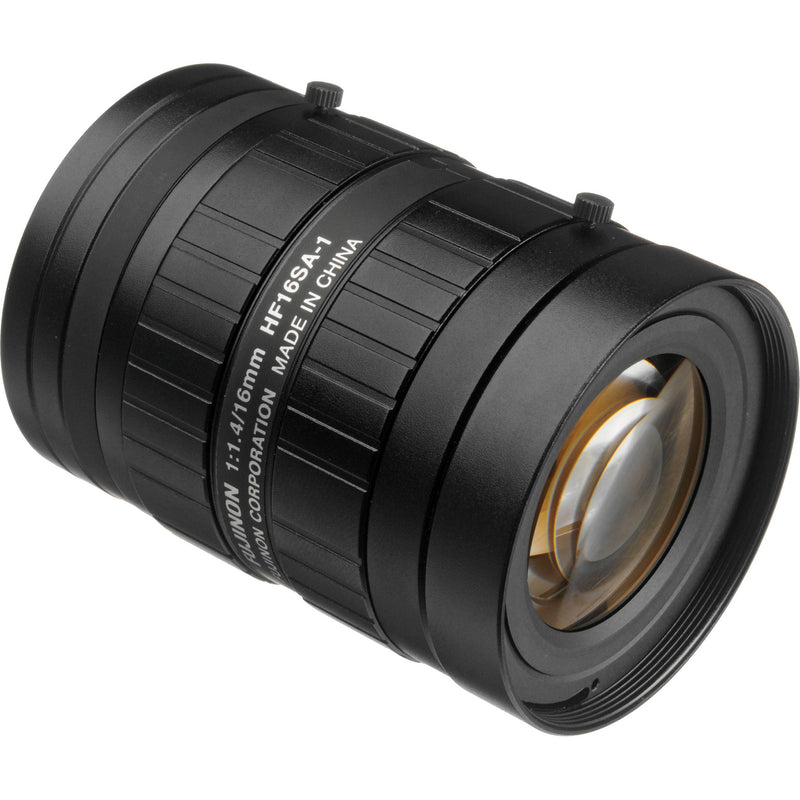 Fujinon HF16SA1 2/3" 16mm f/1.4 C-Mount Fixed Focal Lens for 5 Mega Pixel Cameras