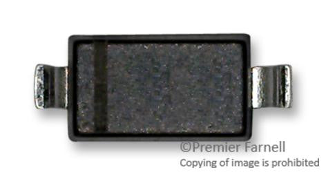 ON SEMICONDUCTOR/FAIRCHILD MBR0530 Schottky Rectifier, 30 V, 500 mA, Single, SOD-123, 2 Pins, 430 mV