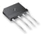 MULTICOMP VSIB680 Bridge Rectifier Diode, VSIB Series, Single, 800 V, 6 A, SIP, 1.1 V, 4 Pins