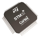 STMICROELECTRONICS STM32L100RBT6A 32 Bit Microcontroller, Ultra Low Power, ARM Cortex-M3, 32 MHz, 128 KB, 16 KB, 64 Pins, LQFP