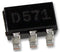 MAXIM INTEGRATED PRODUCTS DS2417P+ RTC IC, Date Time Format (Binary), Serial, 2.5 V to 5.5 V, TSOC-6