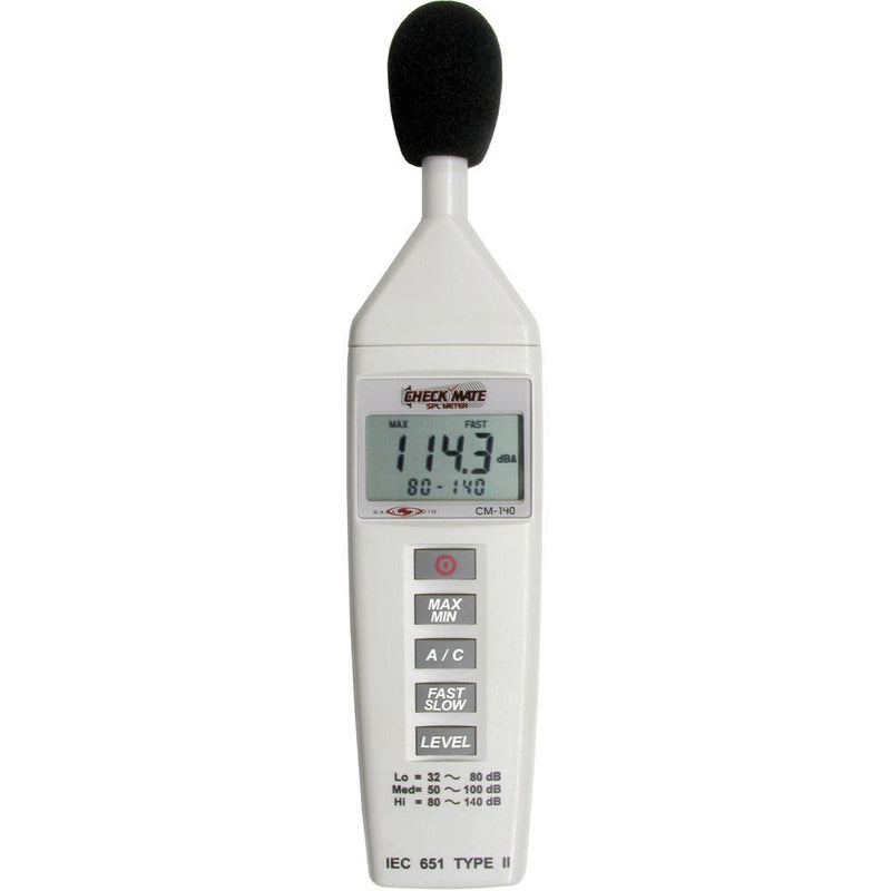 Galaxy Audio CM-140 CHECK MATE - Battery Operated SPL Meter