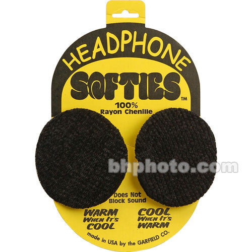 Garfield Headphone Softie Earpad Covers (Black, Pair)