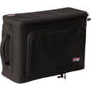 Gator Cases 3U Lightweight Rolling Rack Bag (Black)