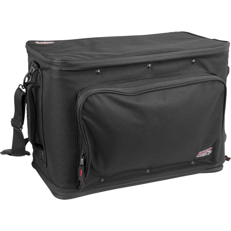 Gator Cases 4U Lightweight Rolling Rack Bag (Black)