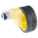 Tanotis - SparkFun Wheel - 65mm (Rubber Tire, Pair) DC/Gearmotor - 5