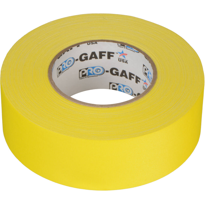 ProTapes Pro Gaffer Tape (2" x 55 yd, Yellow)