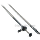 Gepe Plastic Covered Steel Cable Release with Disc-Lock, 40" - Clear