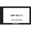 Giottos Aegis Professional M-C Schott Glass LCD Screen Protector for Sony Nex 3/5/7, A35, A55 and Olympus E-PL3