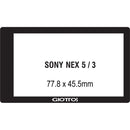 Giottos Aegis Professional M-C Schott Glass LCD Screen Protector for Sony Nex 3/5/7, A35, A55 and Olympus E-PL3