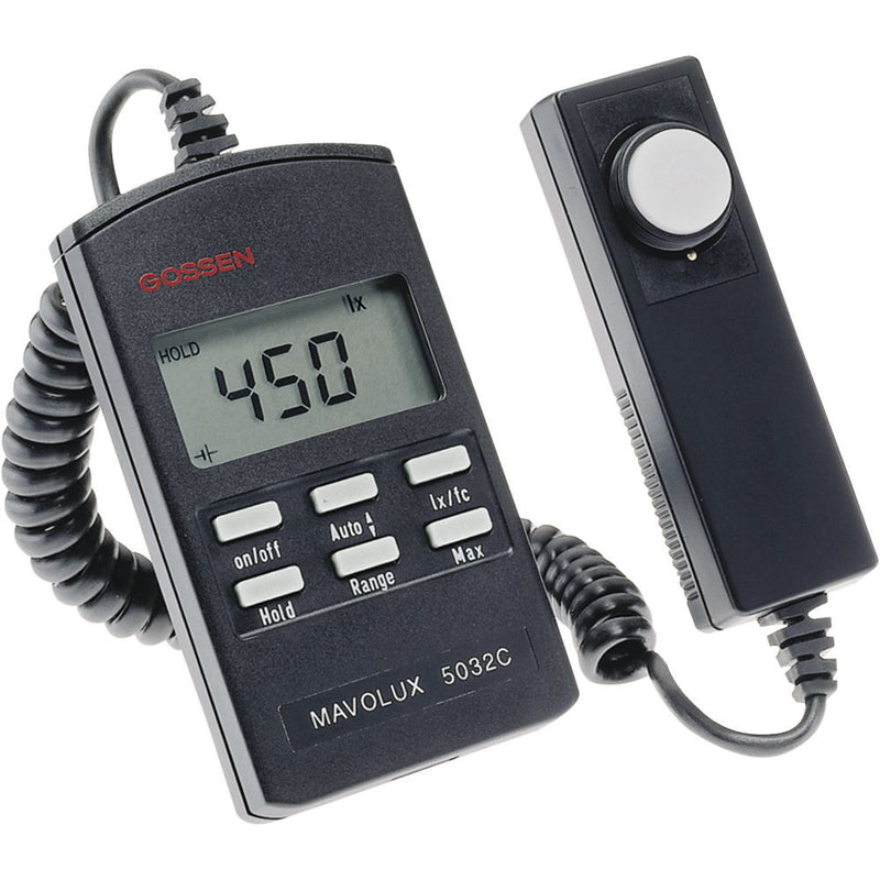 Gossen Mavolux 5032C - Digital Footcandle and Lux Meter