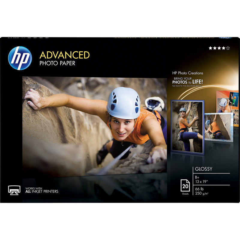 HP Advanced Photo Paper, Glossy (20 sheets, 13 x 19")