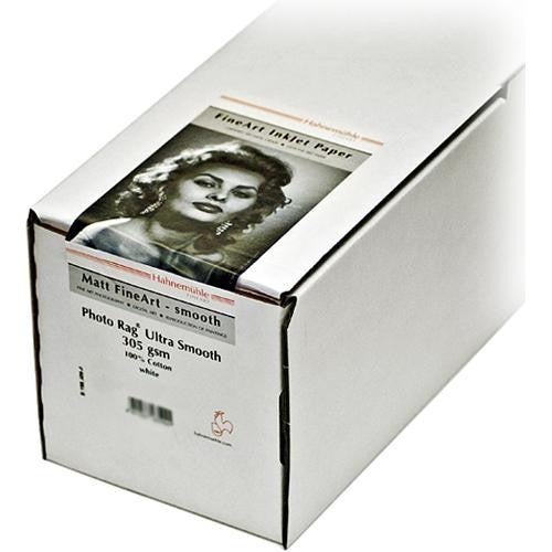 Hahnem�hle Photo Rag Ultra Smooth Matte FineArt Paper (44" x 39' Roll)