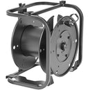 Hannay Reels AVD-1 Portable Cable Storage Reel With Slotted Divider Disc (Black)