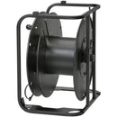 Hannay Reels AVD-2 Audio/Video Reel with Divider and 3" Casters (Black)