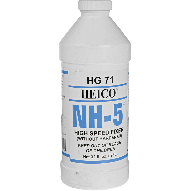 Heico NH-5 Fixer Without Hardener for B&W Film and Paper (1 Quart)
