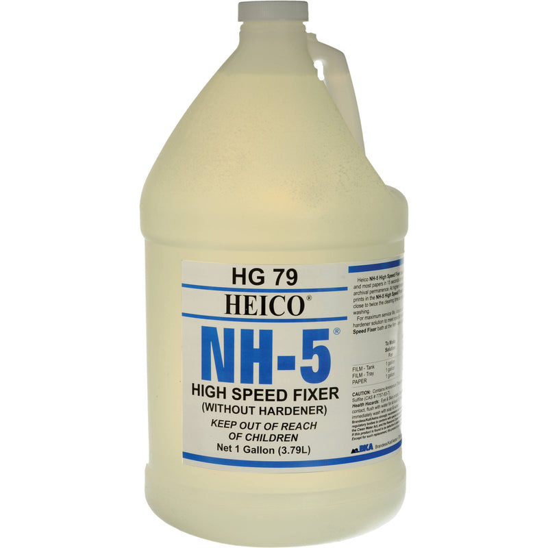 Heico NH-5 Fixer Without Hardener for B&W Film and Paper (1 Gallon)