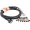 Hosa Technology AES-805Y DB25-to-XLR AES/EBU Breakout Snake - 16.5' (5 m)