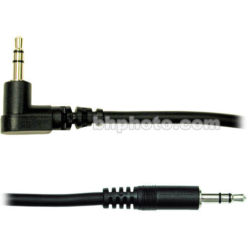 Hosa Technology Stereo Mini Male to Stereo Mini Angled Male Cable (3')