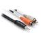 Hosa Technology CMR-215 3.5mm to Dual RCA Male Stereo Audio Cable (15')