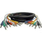 Hosa Technology CPP801 8-Channel Male 1/4" Phone to Male 1/4" Phone Snake Cable - 3.3' (1 m)