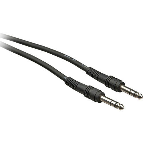 Hosa Technology Stereo 1/4" Male Phone to 1/4" Male Phone TRS Cable - 5'