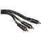 Hosa Technology RCA Male to 2 RCA Male Y-Cable - 3'