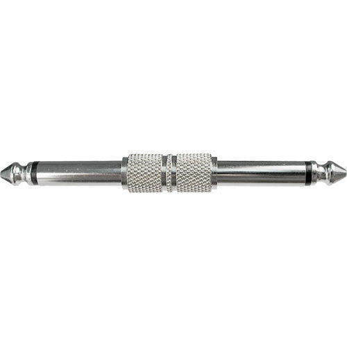 Hosa Technology 1/4" TS to 1/4" TS Effects Pedal Coupler - Straight