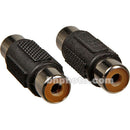 Hosa Technology GRA101 Female RCA to Female RCA Adapter- 2 Pieces