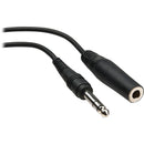 Hosa Technology Stereo 1/4" Female Phone to 1/4" Male Phone TRS Headphone Extension Cable - 25'