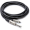 Hosa Technology HPR-003 Unbalanced 1/4" TS Male to RCA Male Audio Cable (3')