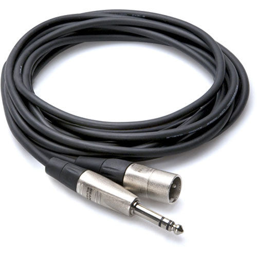 Hosa Technology HSX-001.5 Balanced 1/4" TRS Male to 3-Pin XLR Male Audio Cable (1.5')