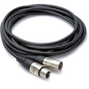 Hosa Technology HXX-003 Balanced 3-Pin XLR Female to 3-Pin XLR Male Audio Cable (3')