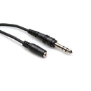 Hosa Technology Stereo Mini Female to Stereo 1/4" Male Headphone Extension Cable - 10'