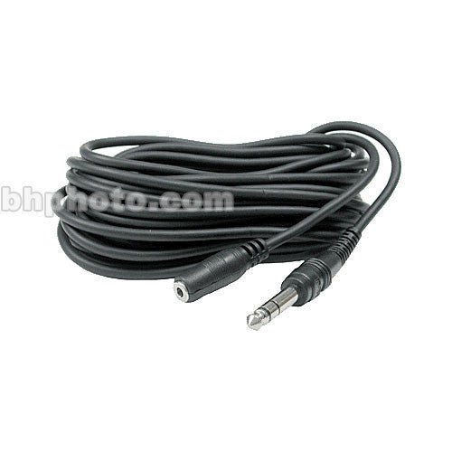Hosa Technology Stereo Mini Female to Stereo 1/4" Male Headphone Extension Cable - 25'